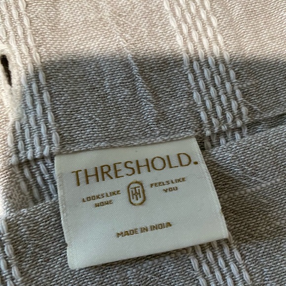 3 Linen Cotton Shower Curtains New - Picture 5 of 10